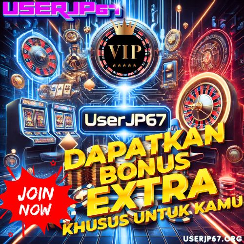 USERJP67: Situs Slot Online dan Togel Terpercaya dengan Jackpot Besar!